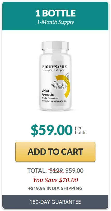 Joint Genesis supplement 1 Bottle